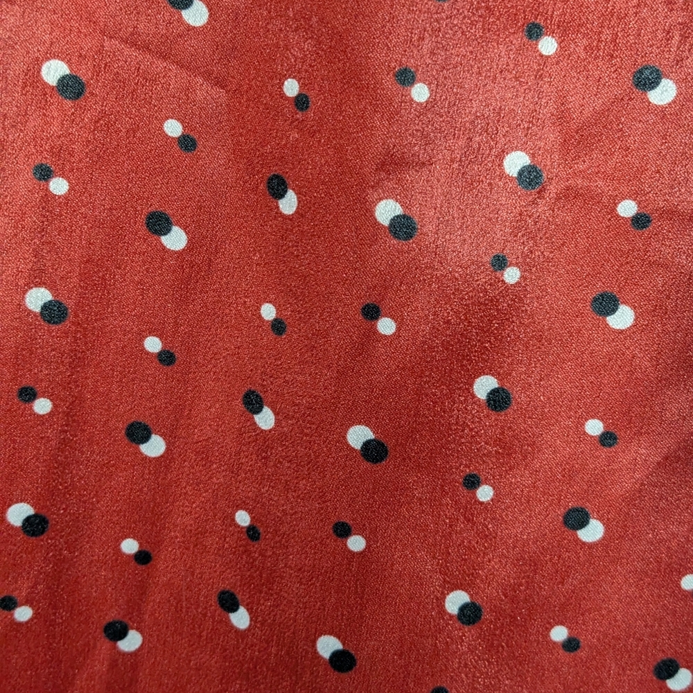 NWT House Of Harlow 1960 Dotted Jumpsuit Red Sz S - Picture 11 of 15